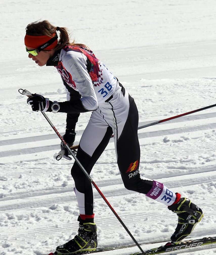 Laura Orgué. 10km Sochi